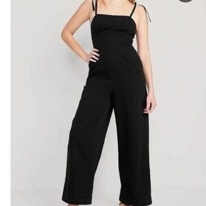 Old Navy Black Slip Maxi Dress Spaghetti Strap Cocktail